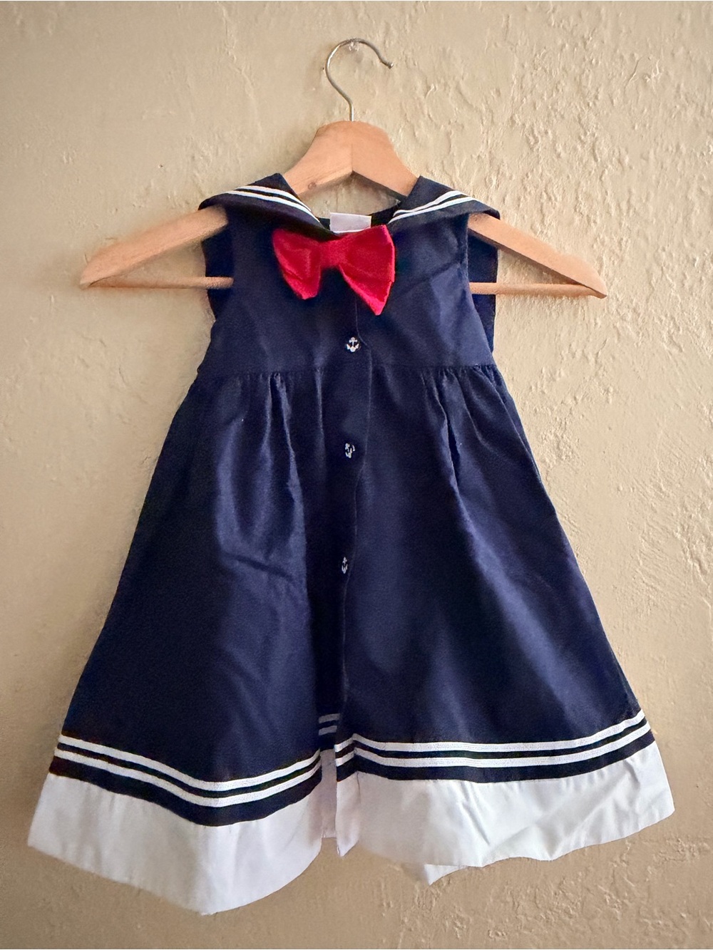 Good Lad Navy and Red Sailor-Style Girls Dress